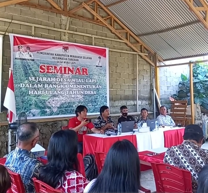 Seminar Sejarah Desa Wiau Lapi Dalam Rangka Menentukan Hari Ulang Tahun Desa