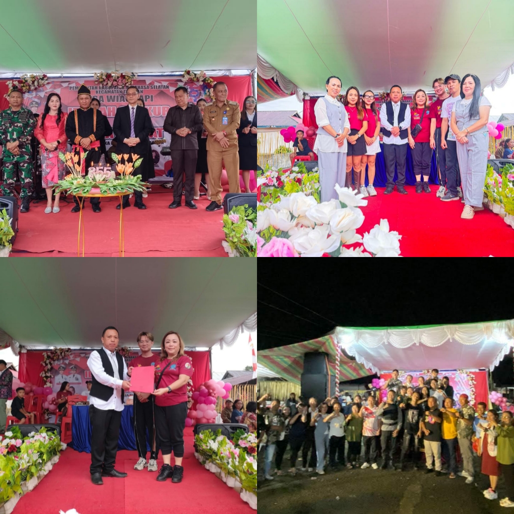 Ibadah Syukur Hari Ulang Tahun Desa ke 355 Tahun